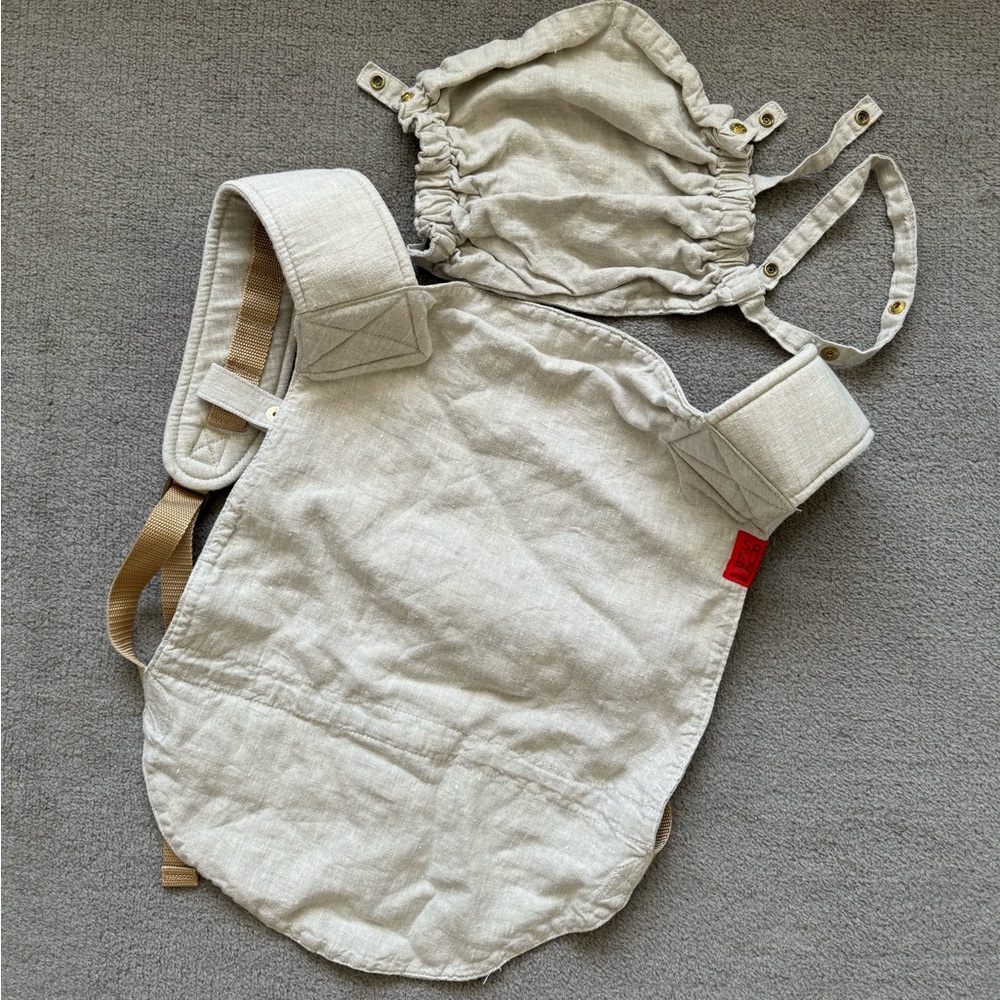 Sakura Bloom Onbuhimo in Bisque Linen